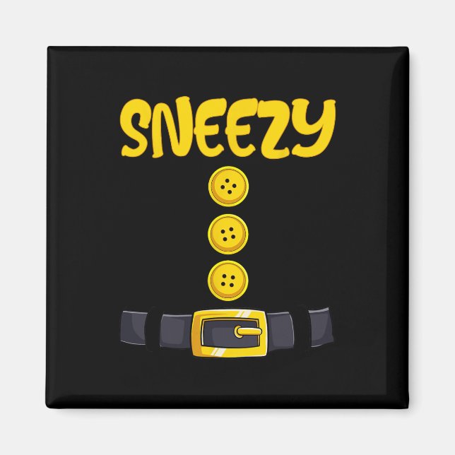 Íman Sneezy Halloween Dwarf Cox. (Frente)