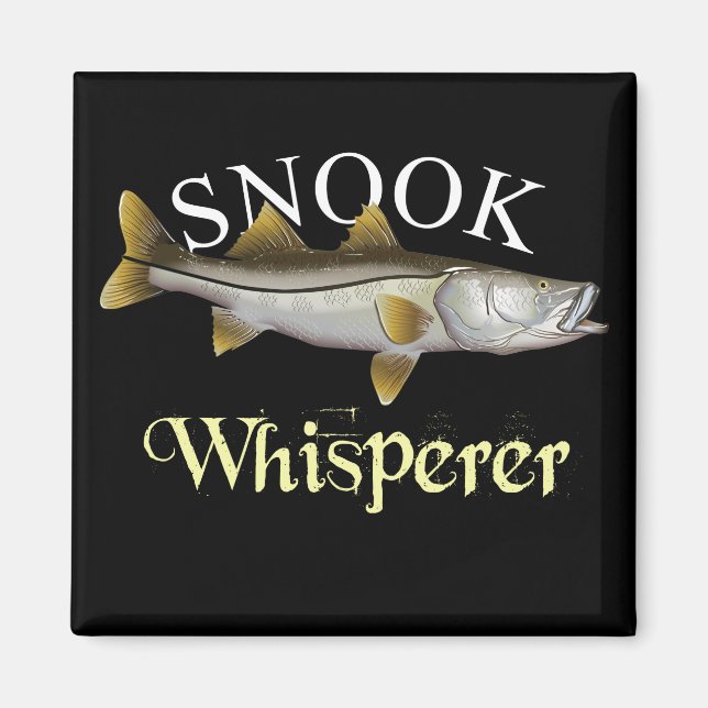 Íman Snook Whisperer Dark (Frente)