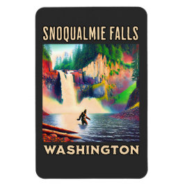 Íman Snoqualmie Cai Shirt Washington, Sasquatch