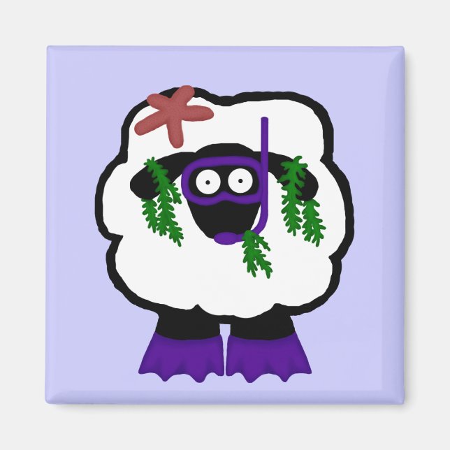 Íman Snorkel Sheep Magnet (Frente)