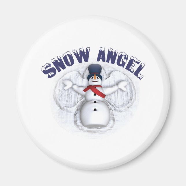 Íman Snow Angel Magnet (Frente)