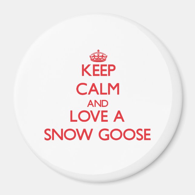 Íman Snow Goose (Frente)
