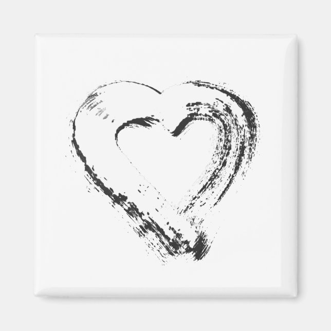 Íman Snow Heart Magnet (Frente)