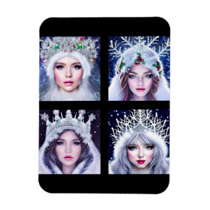 Íman Snow Queens Winter Wonderland