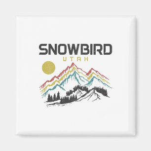 Íman Snowbird Utah Esqui Esportes de Inverno Esqui Esqu