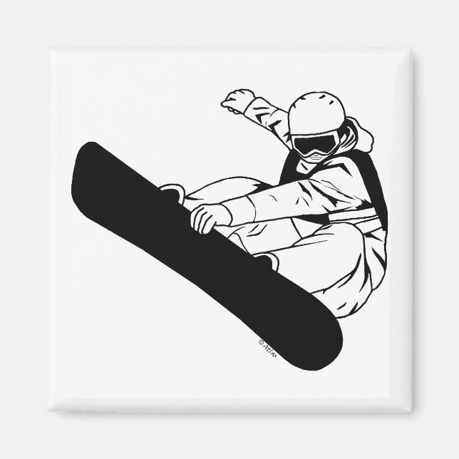 Íman Snowboard 3 (Frente)