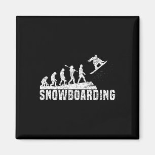 Íman Snowboard Freestyle Snowboarders I Snowboard Ev
