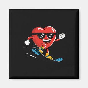 Íman Snowboard Heart Snowboard Boys G
