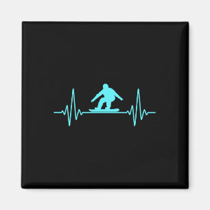 Íman Snowboard Snowboard Mountain Winter