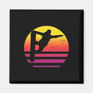 Íman Snowboard Snowboarder Men's Winter Sports Women's
