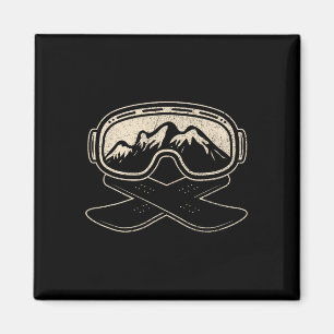Íman Snowboard Snowboarder Snowboard Monte Estilo