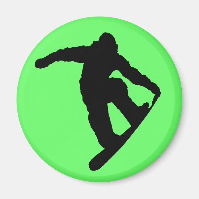 Íman Snowboarder (Frente)