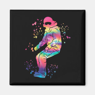 Íman Snowboarder Colorful Snowboard 35