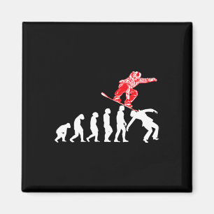 Íman Snowboarder Snowboard Snowboard