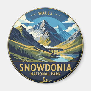 Íman Snowdonia National Park Wales Viagem