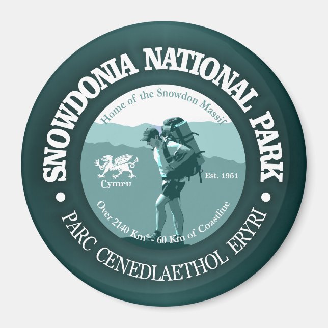 Íman Snowdonia NP (Frente)