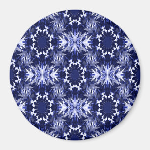 Íman Snowflakes en bleu.....
