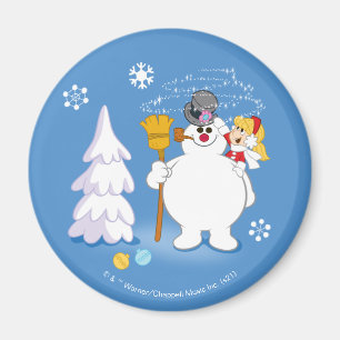 Íman Snowman™ congelado   Frosty & Karen Winter Diver