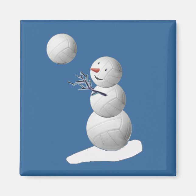 Íman Snowman De Voleibol (Frente)