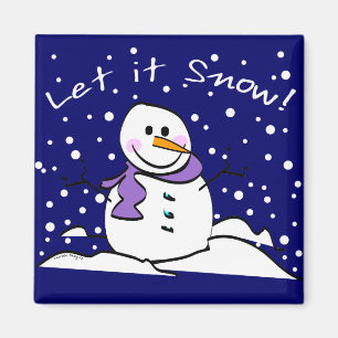Íman Snowman, deixe-o nevar