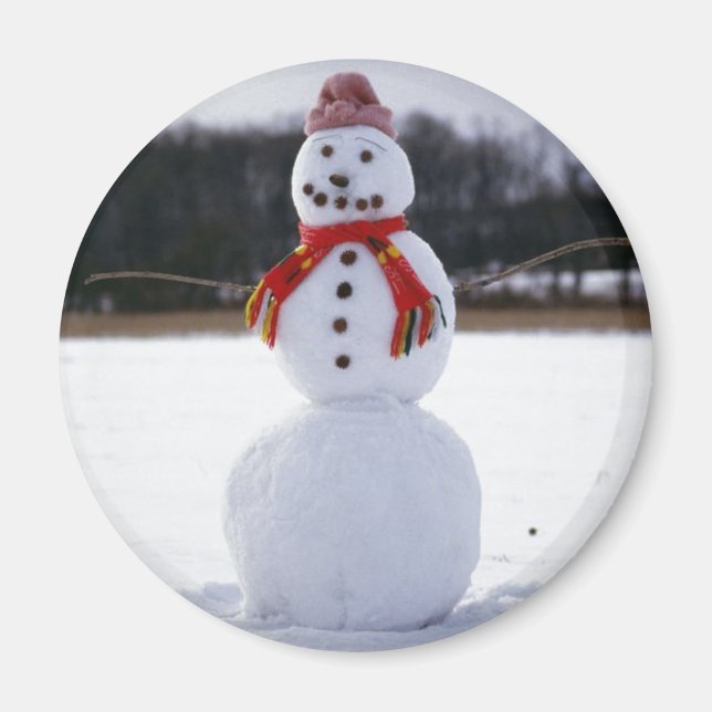 Íman Snowman Field (Frente)