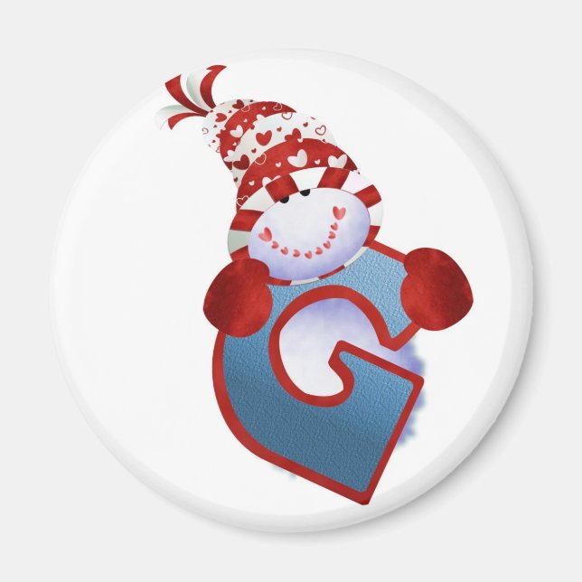 Íman Snowman Magnet (Frente)