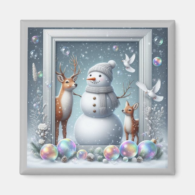 Íman Snowman Magnet (Frente)