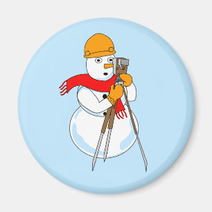 Íman Snowman Surveyor