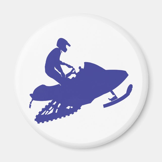 Íman Snowmobiler/Leme (Frente)