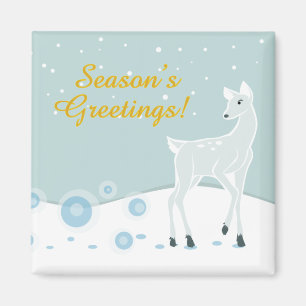 Íman Snowy Deer