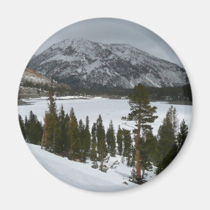 Íman Snowy Ellery Lake California Fotografia de inverno