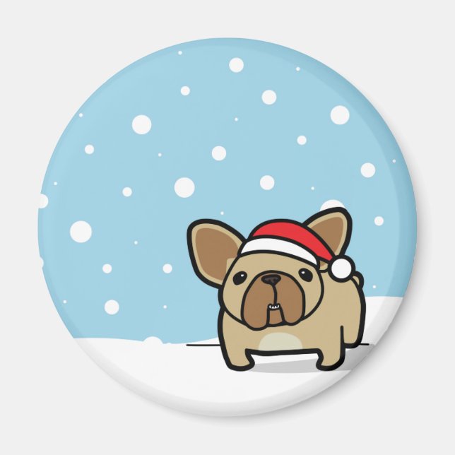 Íman Snowy Fawn Frenchie (Frente)