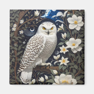 Íman Snowy Owl Moonlight