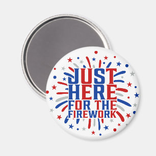 Íman Só Aqui Para Os Fogos De Artifício Engraçados Para