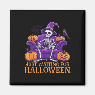 Íman Só Esperando A Camisa De Halloween - Summerwin Fun