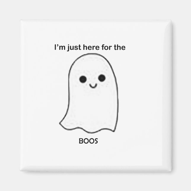 Íman Só estou aqui para os boos (Frente)