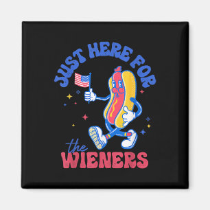 Íman Só estou aqui para os Wieners Engraçados 4 de julh