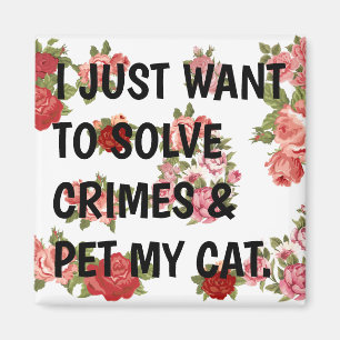 Íman Só Quero Resolver Crimes E Pôr Meu Gato.