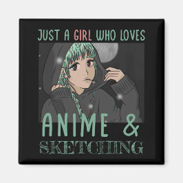 Íman Só uma garota que ama animação e esboço