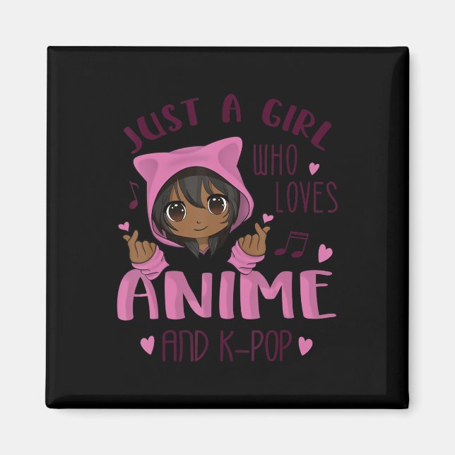 Íman Só uma garota que ama Anime e Pop (Frente)