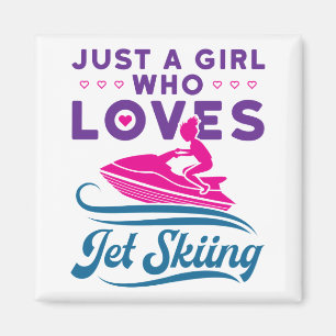 Íman Só uma garota que ama Jet Skiing PWC