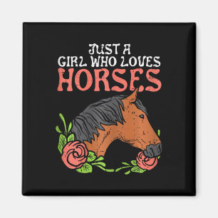 Íman Só Uma Menina Que Adora Cavalos Cavalos A Andar De