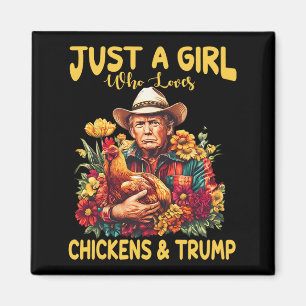 Íman Só Uma Menina Que Ama Galinha E Trump Engraçada