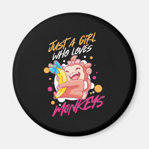 Íman Só Uma Rapariga Que Ama Macacos