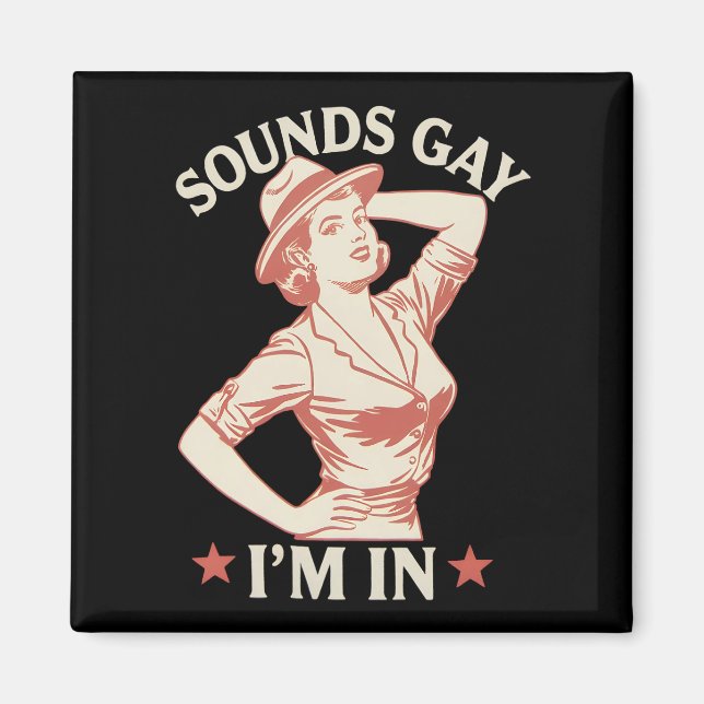 Íman Soa Gay, estou em lésbica Cowgirl Howdy LGBTQ (Frente)