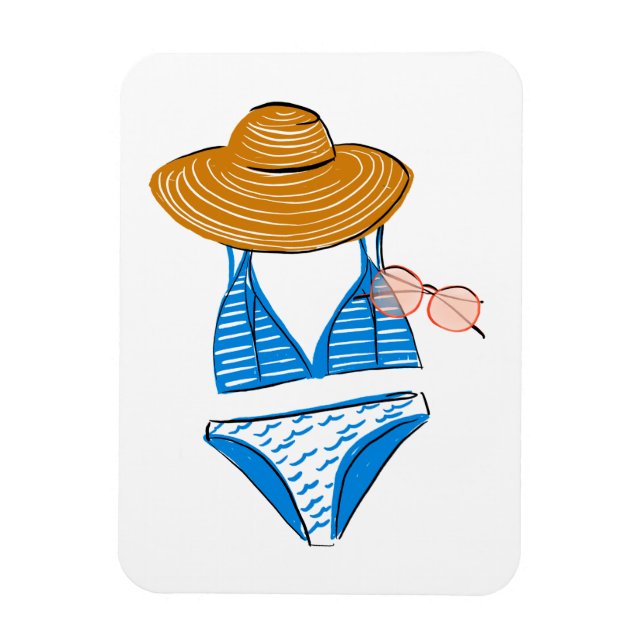 Íman Soak up the Sun - Blue Swimcase 2 (Vertical)