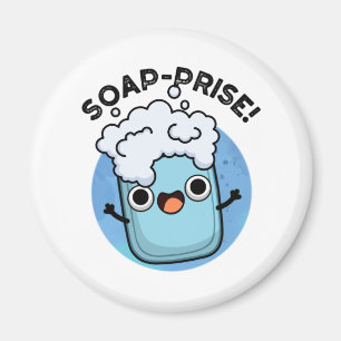 Íman Soap-Premze Cute Surpreende Soap Pun