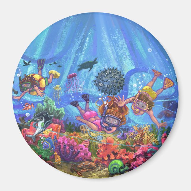 Íman Sob o mar (Frente)