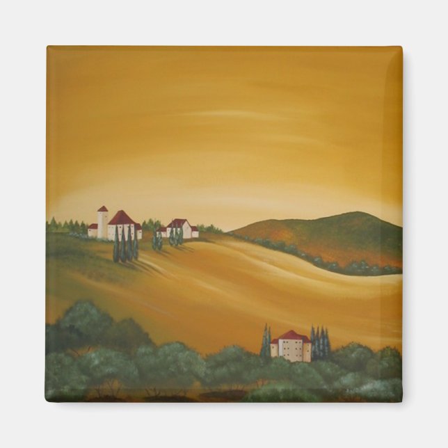 Íman Sob Um Sol Tuscano (Frente)