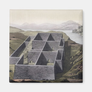 Íman Sobras de um palácio do Inca em Callo, Peru, 'do